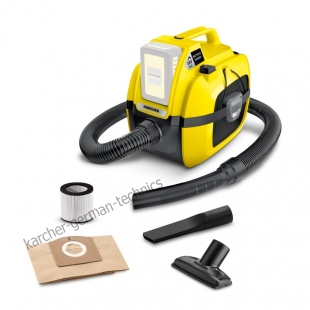 Аккумуляторный пылесос Karcher  WD 1 Compact Battery