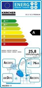 Пылесос Karcher VC 2 Premium